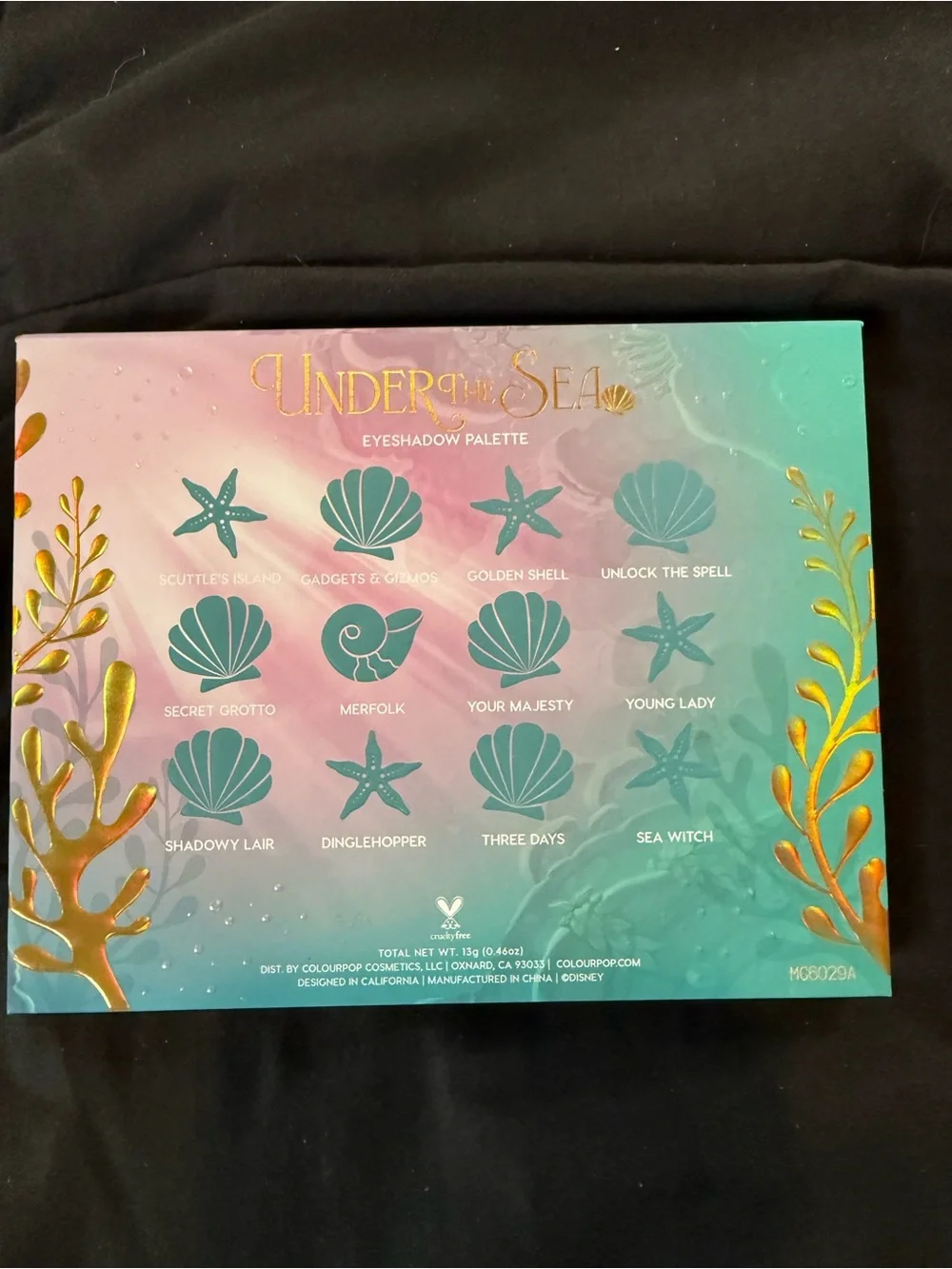 Little Mermaid Eyeshadow Palette